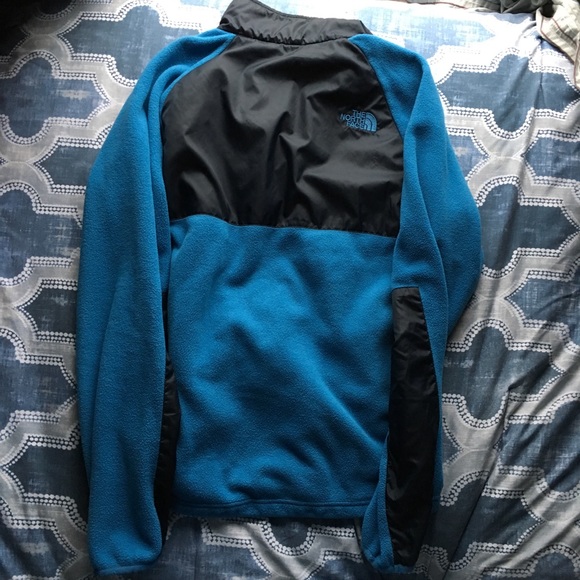 The North Face Blue Black Sweater size medium - Picture 2 of 4